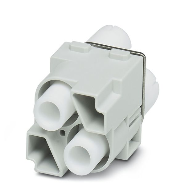 Module insert for industrial connector, Series: ModuPlug, Crimp connec image 1