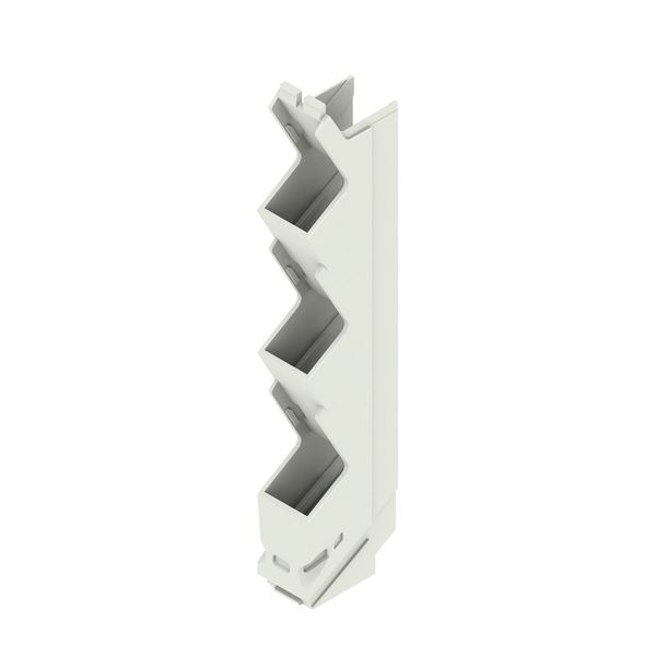 Side element, IP20 in installed state, Plastic, Light Grey, Width: 12. image 2