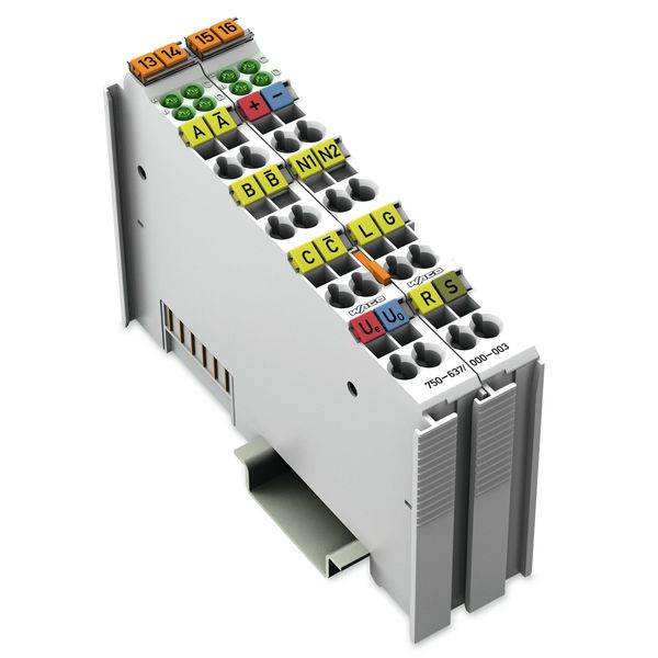 Incremental encoder interface RS-422 32 bits light gray image 1