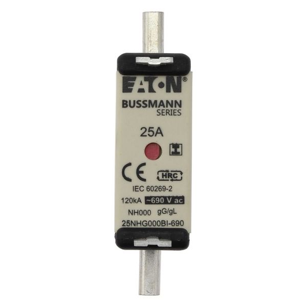 25NHG000BI-690 NH FUSE 25A 690V GG 000 image 15