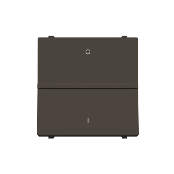 N2201.2 AA Switch 1-way Double Pole Anthracite B - Zenit image 1