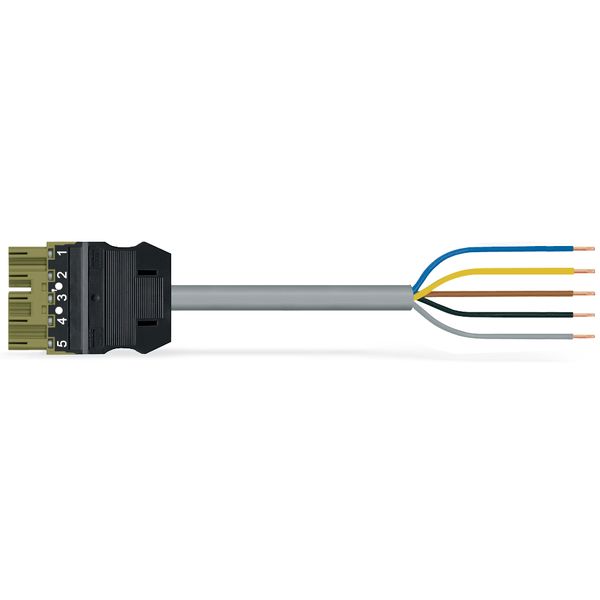 pre-assembled connecting cable Cca Plug/open-ended light green image 5
