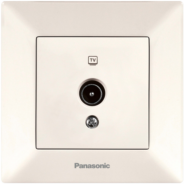 Arkedia Beige TV Socket Unresisting image 1