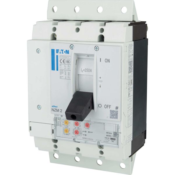 NZM2 PXR20 circuit breaker, 250A, 4p, plug-in technology image 11