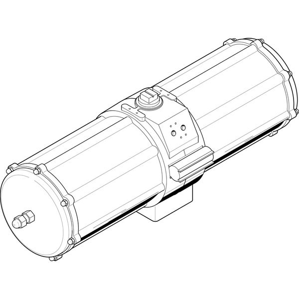 DAPS-2880-090-RS3-F16 Quarter turn actuator image 1