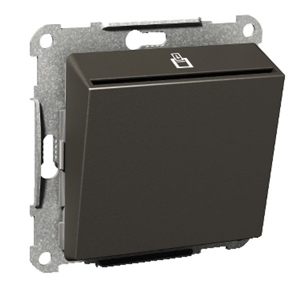 Exxact key card switch 1/2-pole anthracite image 2