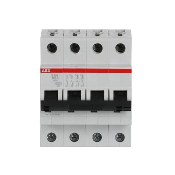 S204-B63 Miniature Circuit Breaker - 4P - B - 63 A image 5