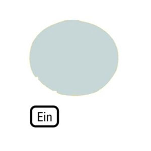 Button lens, flat white, EIN image 2