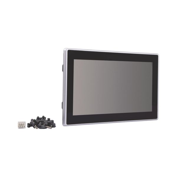 Control panel, 24VDC, 10 Inches PCT-Display, 1024x600 pixels, 2xEthernet, 1xRS232, 1xRS485, 1xCAN, 1xSD card slot, PLC function can be fitted by user image 11