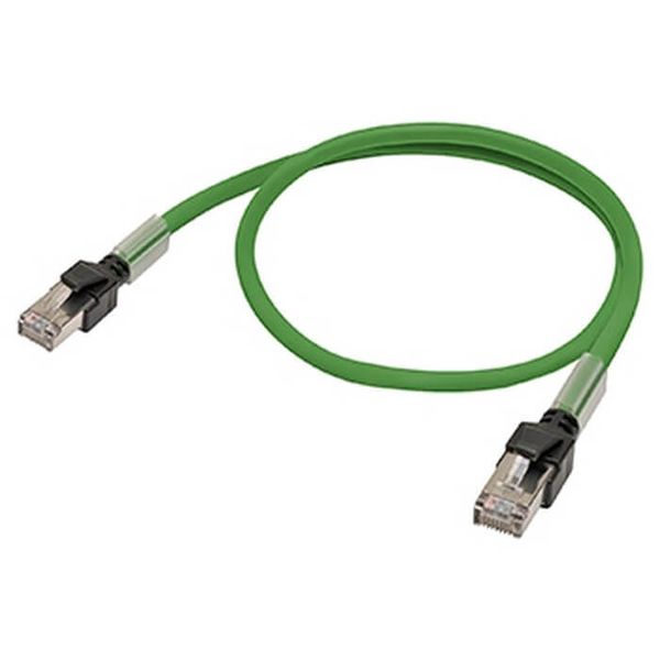 Ethernet patch cable, S/FTP, Cat.5, PUR (Green), 15 m XS6W0023F image 3