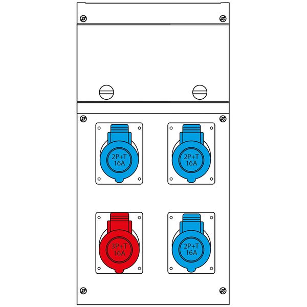 SURF.MOUNT.DISTRIBUTION ASSEMBLY BLOCK4 image 3