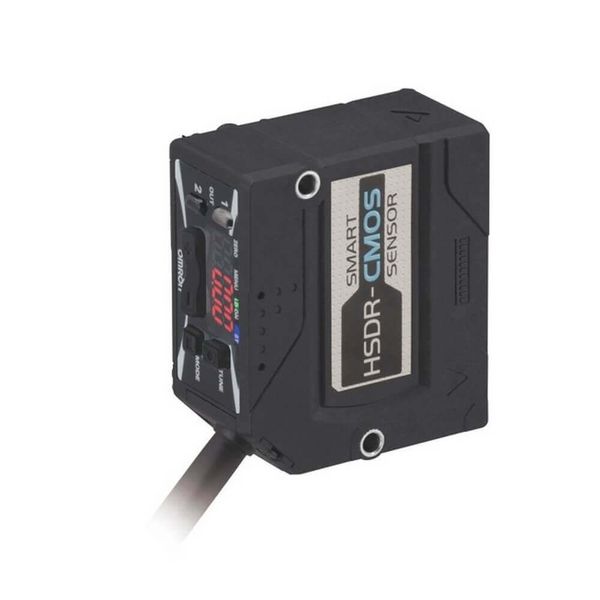 Laser displacement sensor, 50 +/- 10 mm. NPN, 0,5m pigtail connector image 2