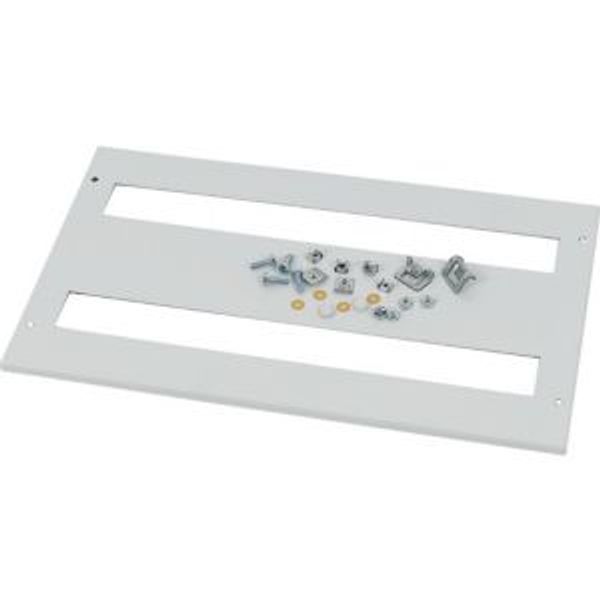 Front cover, +mounting kit, for FAZ, vertical, HxW=300x425mm, grey image 4