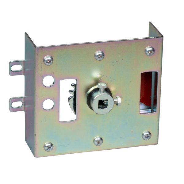 Economic extended rotary handle (lockable) for MZ2 3p image 3