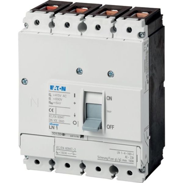 LN1-4-160-I Eaton Moeller series Power Defense molded case circuit-breaker image 1