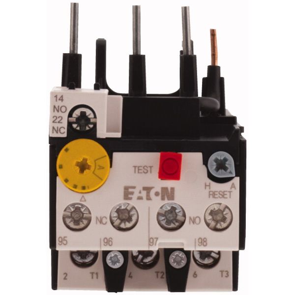 Overload relay, ZB32, Ir= 0.1 - 0.16 A, 1 N/O, 1 N/C, Direct mounting, IP20 image 2