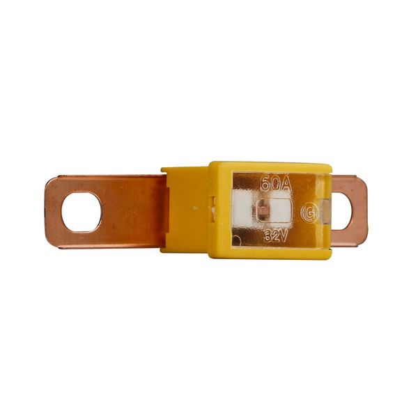 Cartridge Fuse, Fuse link, 60A, 32 Vdc, 10 kAICIC interrupt rating, Bolt mount, 13/16 in bolt terminal connection image 9