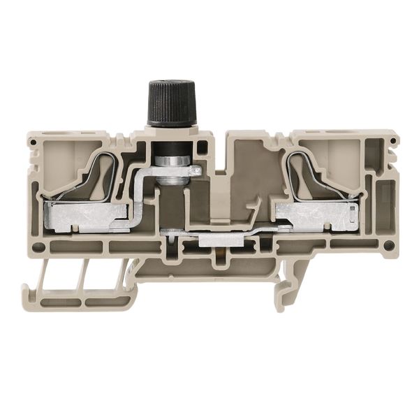 Fuse terminal, PUSH IN connection, Fuse cartridge, for plug-in cross-c image 1