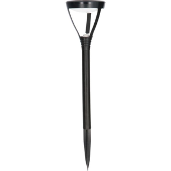 Outdoor Solar Light - light with spike  - Lima 4lm 3000K IP44  - Black image 1