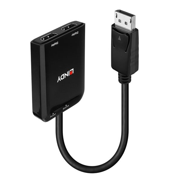 DisplayPort to 2 Port HDMI MST Hub Connect 2 HDMI displays to a single DisplayPort source image 1