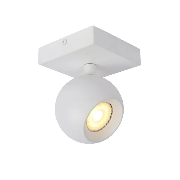 Lucide FAVORI - Ceiling spotlight - 1xGU10 - White image 1