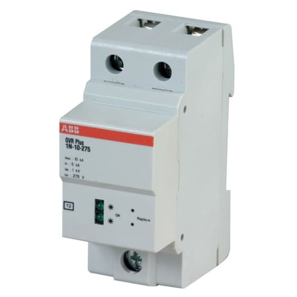 Surge Protective Device, type 2 1+n pole, TT-TNS, 10/5kA, 275V Incl 1+ image 1