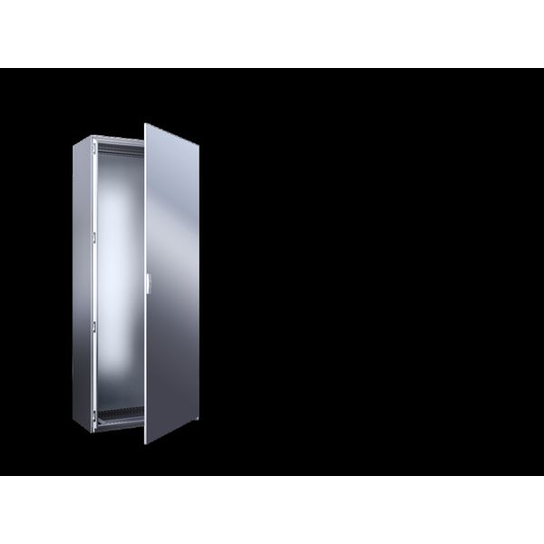 Free-standing enclosure system, 800x2000x600 mm, Stainless Steel, IP 66/NEMA 4X image 2