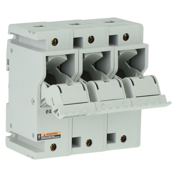 Fuse-holder, low voltage, 60 A, AC 600 V, DC 600 V, UL Class J, 120 x 83 x 125 mm, 3P, UL, CSA image 29