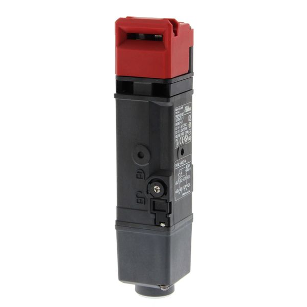 Door locking switch, M20, 2NC/1NO + 2NC, head: metal, 24VDC solenoid l image 3