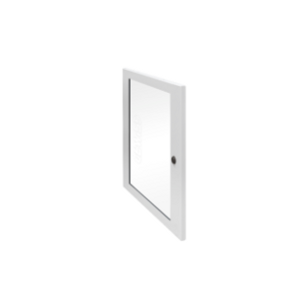REPLACEMENT DOOR - 19'' WALL MOUNT CABINET - FOR GW38407 - RAL 7035 GREY image 1