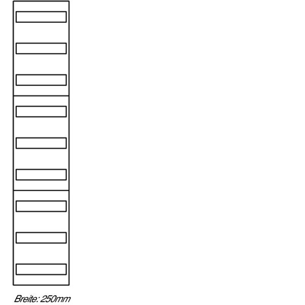 Distribution section, 9-row, H=1350mm image 1