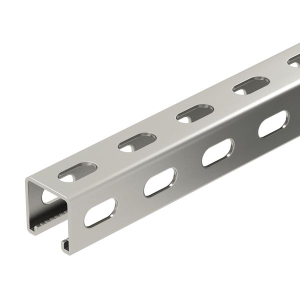 MSL4141PP6000A4 MS4141 mounting rail, slot 22 mm, A4, side perforation image 1