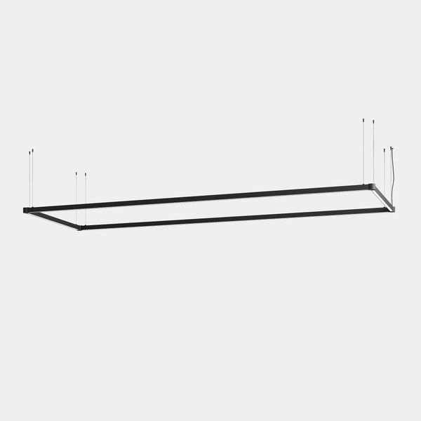 Lineal lighting system Apex Rectangular Pendant 1125mm x 3150mm 157.3W LED warm-white 3000K CRI 90 ON-OFF White IP20 12504lm image 1