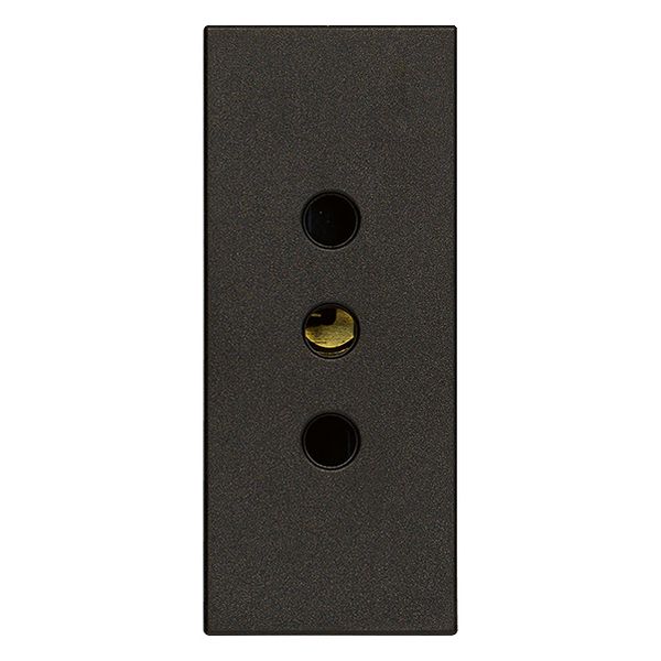 2P+E 10A P11 outlet black image 1