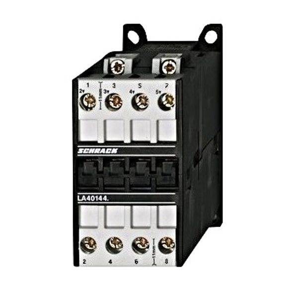 Contactor, 5,5kW, 24VDC, 4NO main contacts image 1