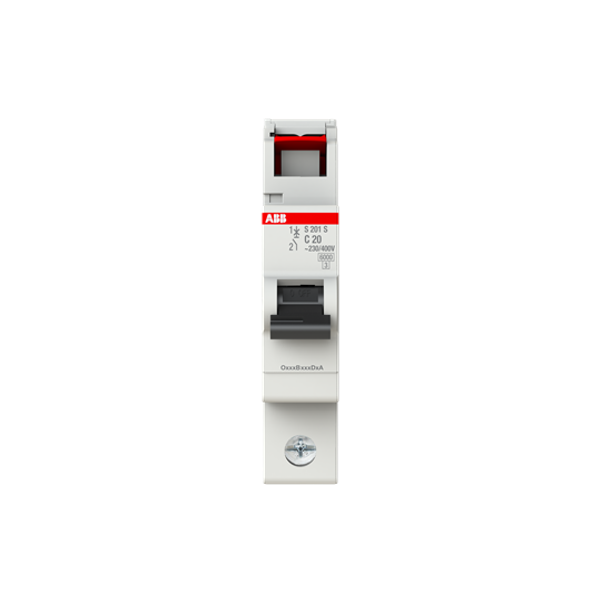 S201S-C20 Miniature Circuit Breaker - 1P - C - 20 A image 4