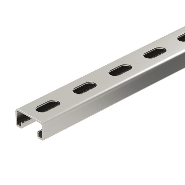 MS4121P6000A4 Profile rail perforated, slot 22mm 6000x41x21 image 1