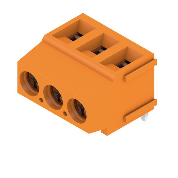 PCB terminal, 5.00 mm, Number of poles: 3, Conductor outlet direction: image 2