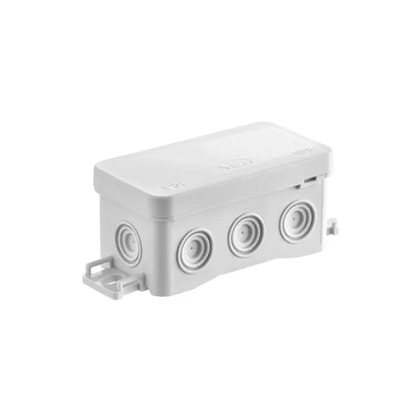 Surface junction box NS8 FASTBOX&HOOK grey image 1