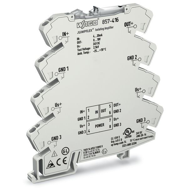 Isolation amplifier Current input signal Voltage output signal image 4