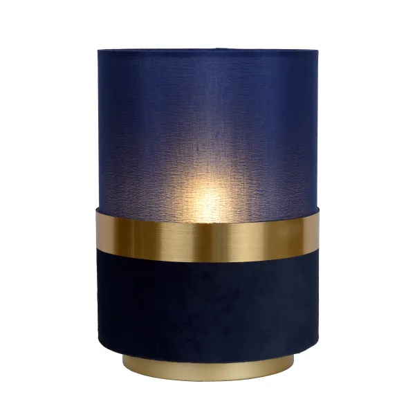 Lucide EXTRAVAGANZA TUSSE - Table lamp - Ø 15 cm - 1xE14 - Blue image 1