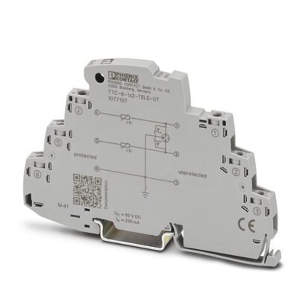 TTC-6-1X2-TELE-UT - Surge protection device image 3