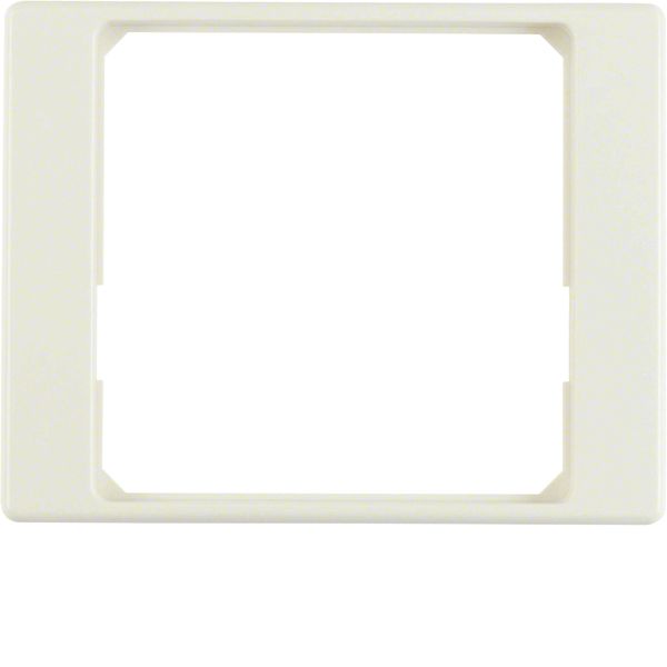 Adapter ring for centre plate 50 x 50 mm Arsys white, glossy image 1