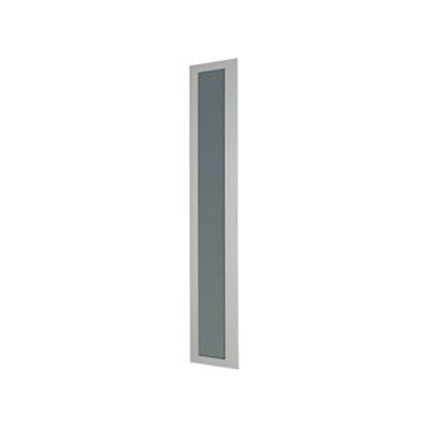 Transparent door (sheet metal), left-hinged, internal locking, IP55, HxW=1730x405mm image 4