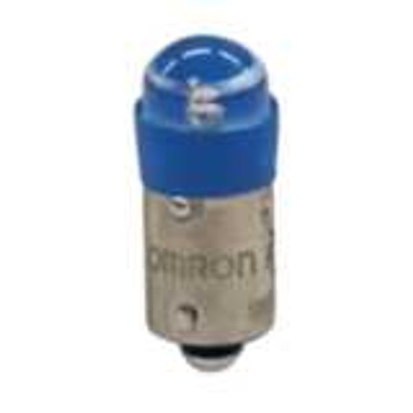 Pushbutton accessory A22NZ, Blue LED Lamp 100/110/120 VAC A2270684B image 4