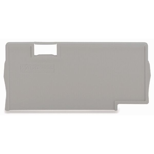 Seperator plate 2 mm thick oversized gray image 2