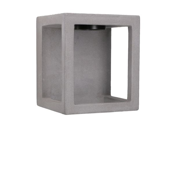 Wall fixture IP65 Box LED 4W 4000K Cement 208lm image 1