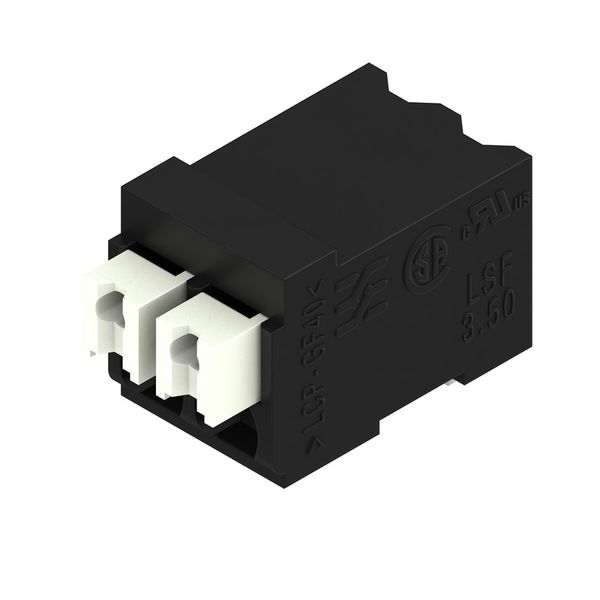 PCB terminal, 3.50 mm, Number of poles: 2, Conductor outlet direction: image 4