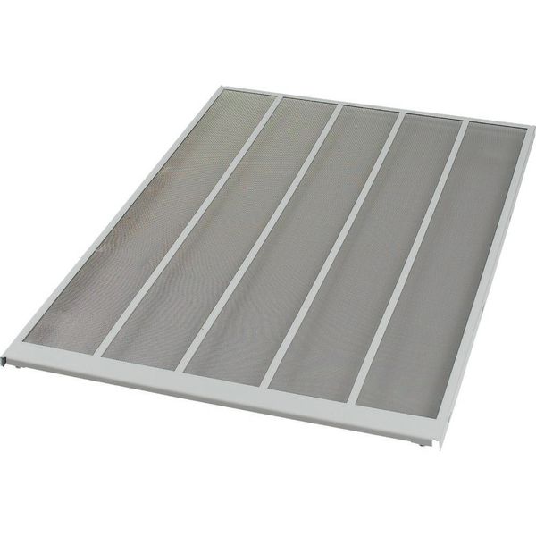 Grid / metal braiding IP4X for rear walls, 5 columns, grey image 2