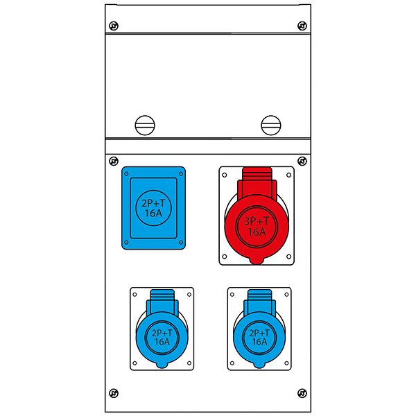 SURF.MOUNT.DISTRIBUTION ASSEMBLY BLOCK4 image 2